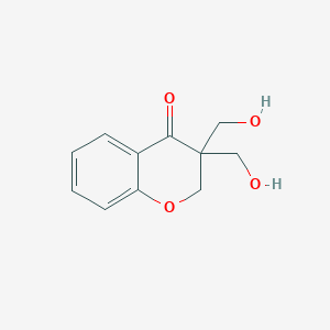 molecular formula C11H12O4 B2736064 3,3-bis(hydroxymethyl)-2,3-dihydro-4H-chromen-4-one CAS No. 29107-26-4