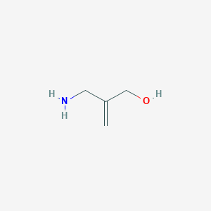molecular formula C4H9NO B2736164 2-(Aminomethyl)prop-2-en-1-ol CAS No. 212472-55-4
