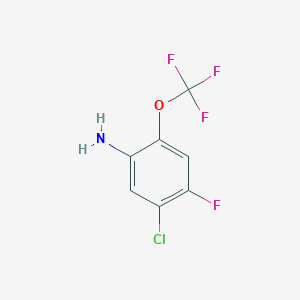5-Chloro-4-fluoro-2-(trifluoromethoxy)aniline