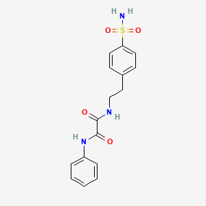 N1-phenyl-N2-(4-sulfamoylphenethyl)oxalamide