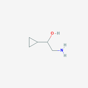 2-Amino-1-cyclopropylethan-1-ol