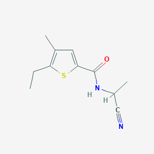 N-(1-cyanoethyl)-5-ethyl-4-methylthiophene-2-carboxamide