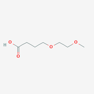molecular formula C7H14O4 B2736260 4-(2-Methoxyethoxy)butanoic acid CAS No. 935678-17-4