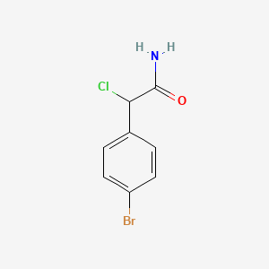2-(4-Bromophenyl)-2-chloroacetamide