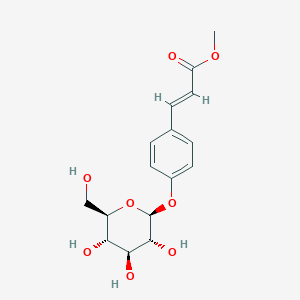 molecular formula C16H20O8 B2736279 Linocinnamarin CAS No. 554-87-0