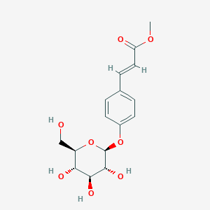 3-[4-(beta-D-Glucopyranosyloxy)phenyl]acrylic acid methyl ester