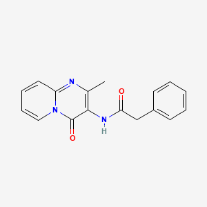 N-(2-methyl-4-oxopyrido[1,2-a]pyrimidin-3-yl)-2-phenylacetamide
