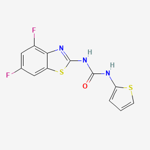 1-(4,6-Difluorobenzo[d]thiazol-2-yl)-3-(thiophen-2-yl)urea