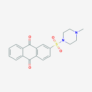 2-(4-Methyl-piperazine-1-sulfonyl)-anthraquinone