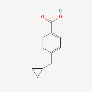 molecular formula C11H12O2 B2736651 4-(Cyclopropylmethyl)benzoic acid CAS No. 1093214-56-2
