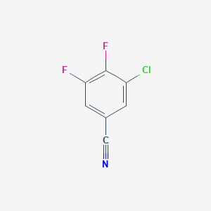 molecular formula C7H2ClF2N B2736653 3-Chloro-4,5-difluorobenzonitrile CAS No. 103879-29-4