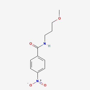 molecular formula C11H14N2O4 B2736723 N-(3-methoxypropyl)-4-nitrobenzamide CAS No. 285987-12-4