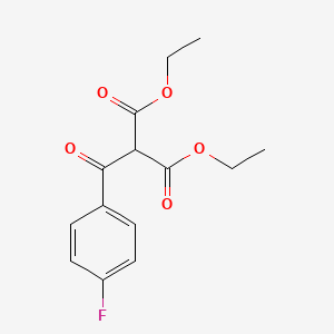 molecular formula C14H15FO5 B2736748 Diethyl (4-fluorobenzoyl)malonate CAS No. 174403-79-3