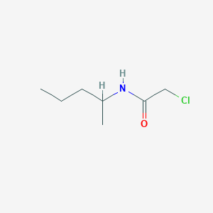 molecular formula C7H14ClNO B2736945 2-chloro-N-(pentan-2-yl)acetamide CAS No. 726150-74-9