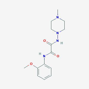 molecular formula C14H20N4O3 B2737050 N1-(2-methoxyphenyl)-N2-(4-methylpiperazin-1-yl)oxalamide CAS No. 903078-28-4