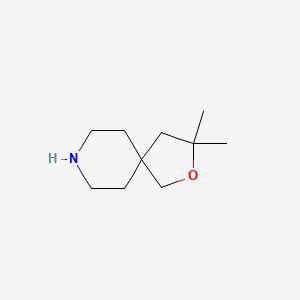 3,3-Dimethyl-2-oxa-8-azaspiro[4.5]decane