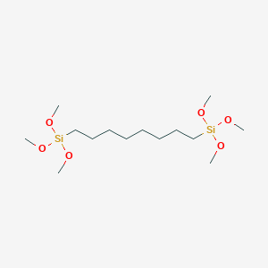 molecular formula C14H34O6Si2 B027373 1,8-Bis(trimethoxysilyl)octane CAS No. 105566-68-5