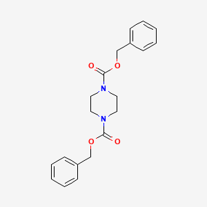 molecular formula C20H22N2O4 B2737454 Dibenzyl piperazine-1,4-dicarboxylate CAS No. 102181-95-3