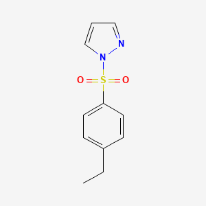 1-(4-ethylbenzenesulfonyl)-1H-pyrazole