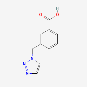 3-[(1H-1,2,3-triazol-1-yl)methyl]benzoic acid
