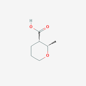 2-Methyloxane-3-carboxylic acid, cis