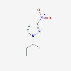 molecular formula C7H11N3O2 B2737605 1-(丁基)-3-硝基-1H-吡唑 CAS No. 1006952-53-9