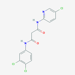 N~1~-(5-chloro-2-pyridinyl)-N~3~-(3,4-dichlorophenyl)malonamide