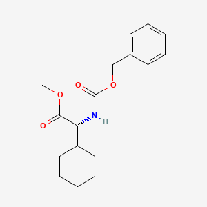Methyl (R)-2-(((benzyloxy)carbonyl)amino)-2-cyclohexylacetate