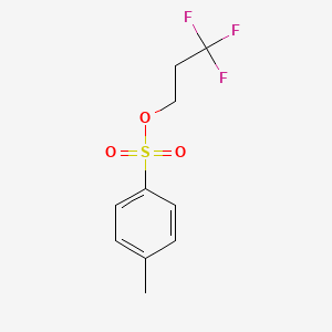 molecular formula C10H11F3O3S B2737671 3,3,3-Trifluoropropyl 4-methylbenzenesulfonate CAS No. 2342-67-8