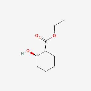 molecular formula C9H16O3 B2737826 trans-Ethyl 2-hydroxycyclohexanecarboxylate CAS No. 119068-36-9; 6125-55-9