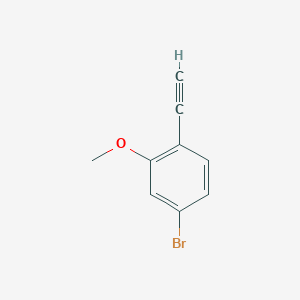 4-Bromo-1-ethynyl-2-methoxybenzene