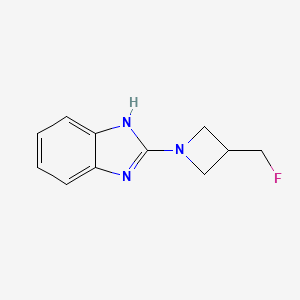 2-(3-(fluoromethyl)azetidin-1-yl)-1H-benzo[d]imidazole