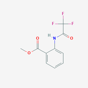 molecular formula C10H8F3NO3 B2737889 methyl 2-(2,2,2-trifluoroacetamido)benzoate CAS No. 31385-12-3