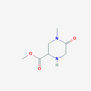 Methyl 4-methyl-5-oxopiperazine-2-carboxylate
