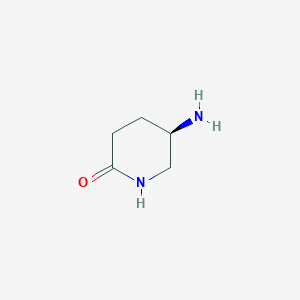 molecular formula C5H10N2O B2737959 (R)-5-Aminopiperidin-2-one CAS No. 1002566-99-5