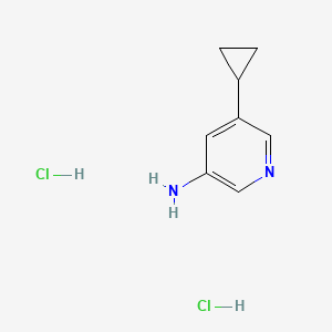 5-Cyclopropylpyridin-3-amine dihydrochloride