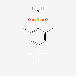 molecular formula C12H19NO2S B2737966 4-叔丁基-2,6-二甲基苯磺酰胺 CAS No. 852840-30-3