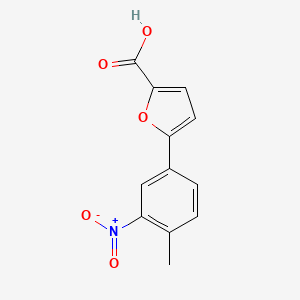 5-(4-Methyl-3-nitrophenyl)furan-2-carboxylic acid