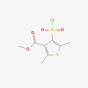 Methyl 4-chlorosulfonyl-2,5-dimethylthiophene-3-carboxylate
