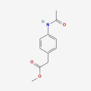 molecular formula C11H13NO3 B2738094 Methyl 2-(4-acetamidophenyl)acetate CAS No. 118380-03-3