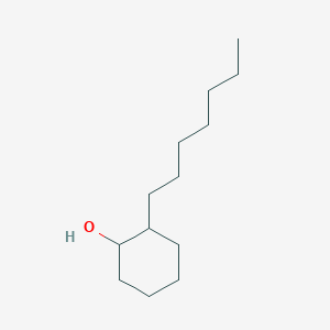 molecular formula C13H26O B2738319 2-Heptylcyclohexan-1-ol CAS No. 106377-37-1