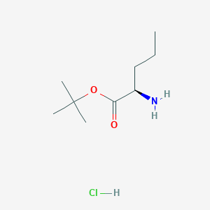 molecular formula C9H20ClNO2 B2738323 H-D-Nva-OtBu*HCl CAS No. 1379444-89-9