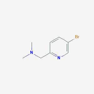 molecular formula C8H11BrN2 B2738332 [(5-Bromopyridin-2-yl)methyl]dimethylamine CAS No. 908271-69-2
