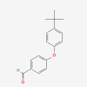 molecular formula C17H18O2 B2738348 4-(4-tert-Butylphenoxy)benzaldehyde CAS No. 108934-20-9