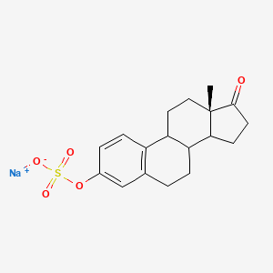 molecular formula C18H21NaO5S B2738356 Estrone 3-sulfate sodium salt CAS No. 12126-59-9; 438-67-5