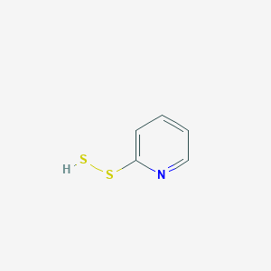 molecular formula C5H5NS2 B027384 Pyridine-2-dithioperoxol CAS No. 105988-28-1