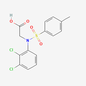 N-(2,3-Dichlorophenyl)-N-[(4-methylphenyl)sulfonyl]glycine