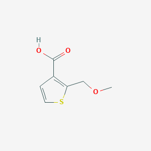 molecular formula C7H8O3S B2738531 2-(Methoxymethyl)thiophene-3-carboxylic acid CAS No. 2044902-21-6