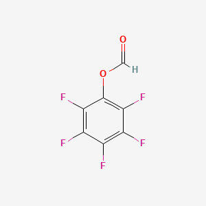 molecular formula C7H3F5O3 B2738556 Pentafluorophenyl formate CAS No. 111333-97-2