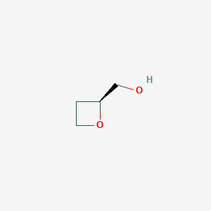 molecular formula C4H8O2 B2738654 [(2S)-oxetan-2-yl]methanol CAS No. 2090778-00-8